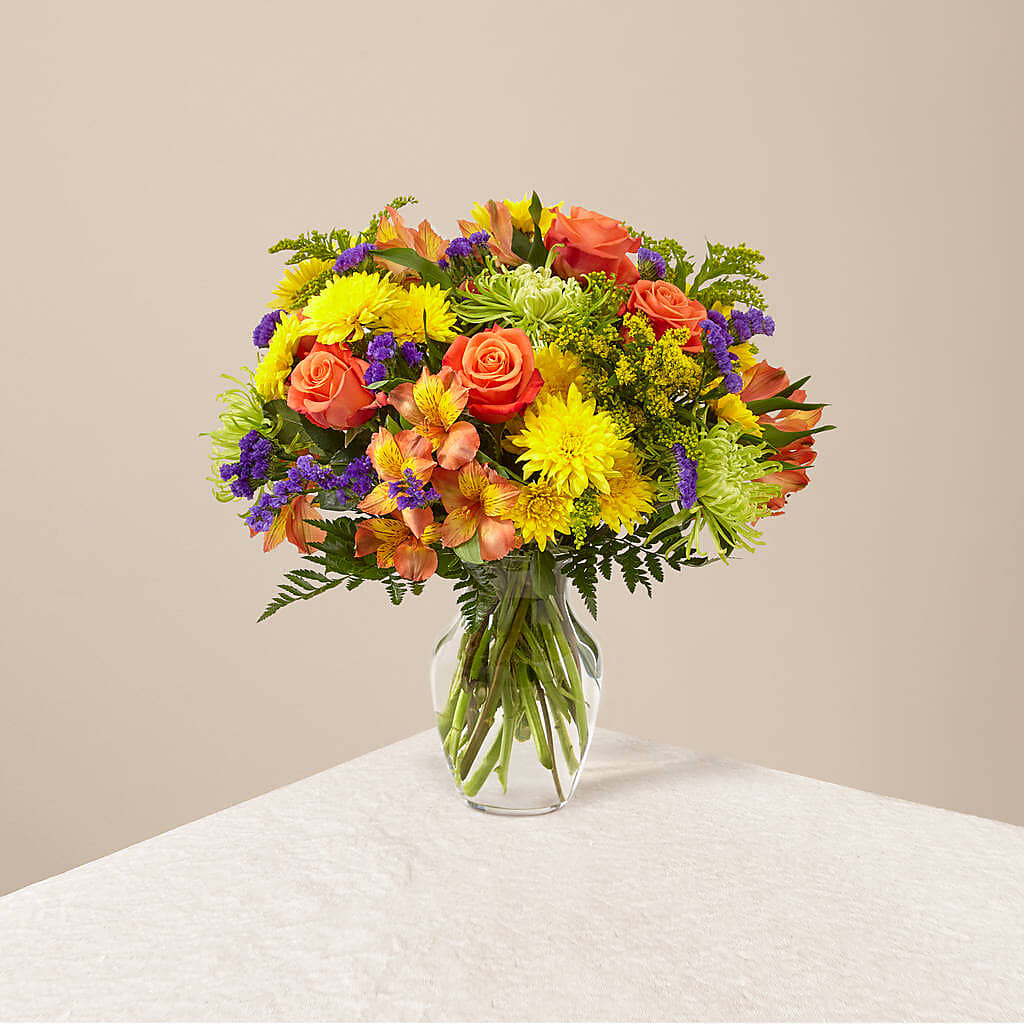 Marmalade Skies Bouquet – Joya Flowers, Central Islip NY