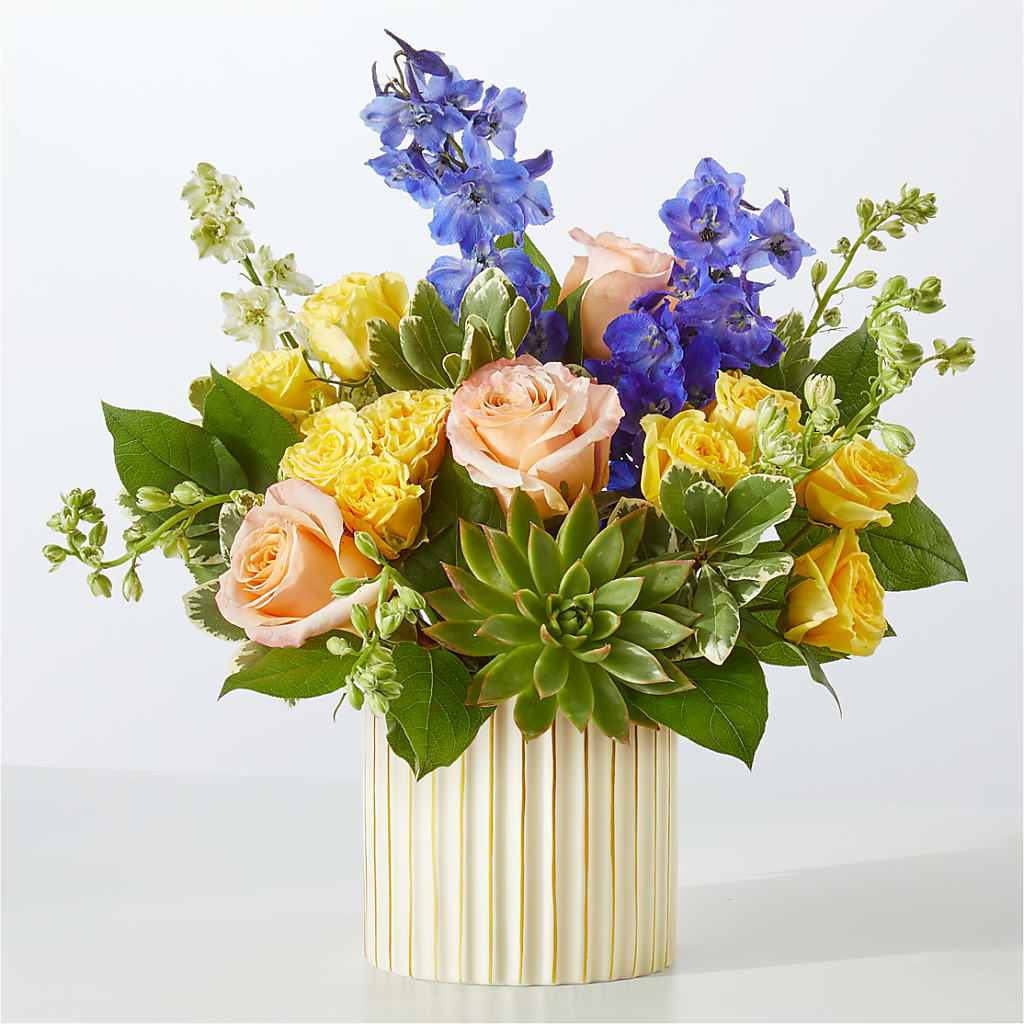 Cobalt Reverie Bouquet – Joya Flowers, Central Islip NY
