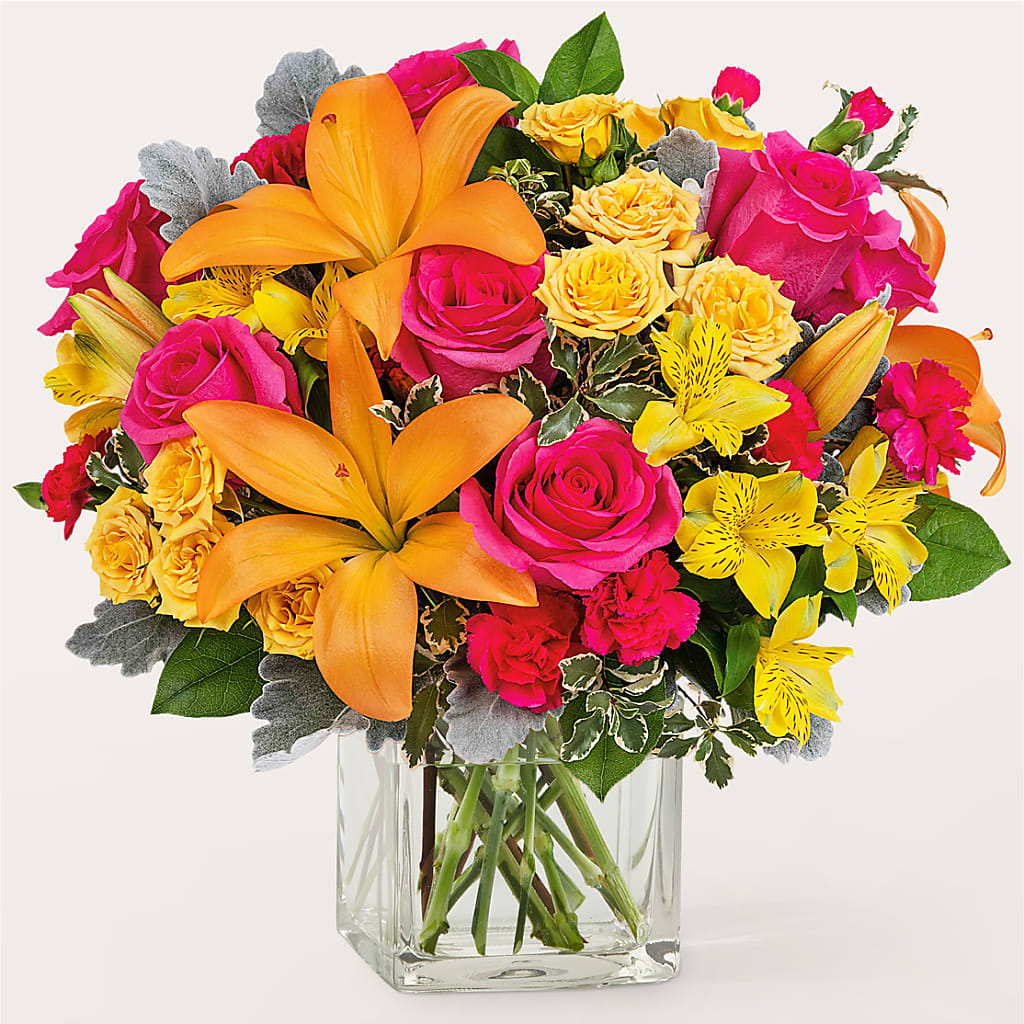 To the Tropics Bouquet – Joya Flowers, Central Islip NY