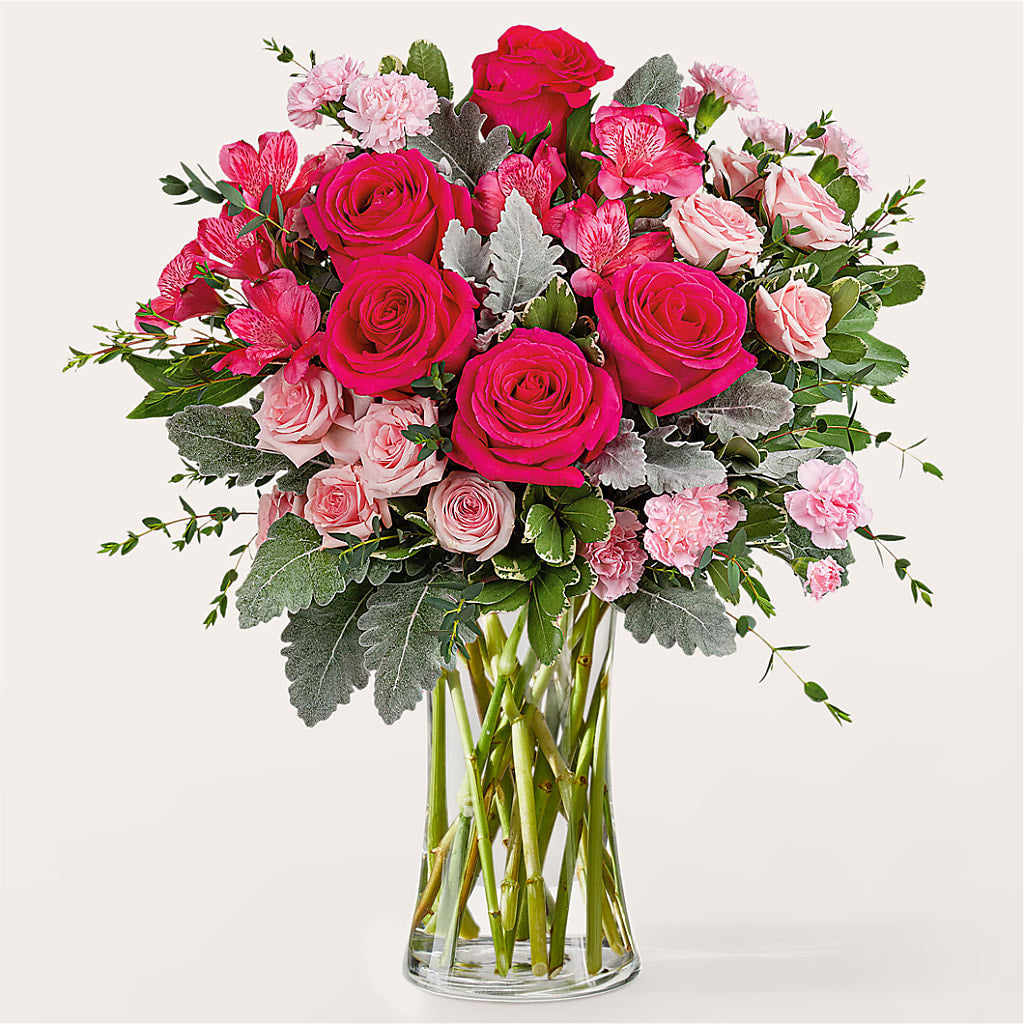 Tickled Pink Bouquet – Joya Flowers, Central Islip NY