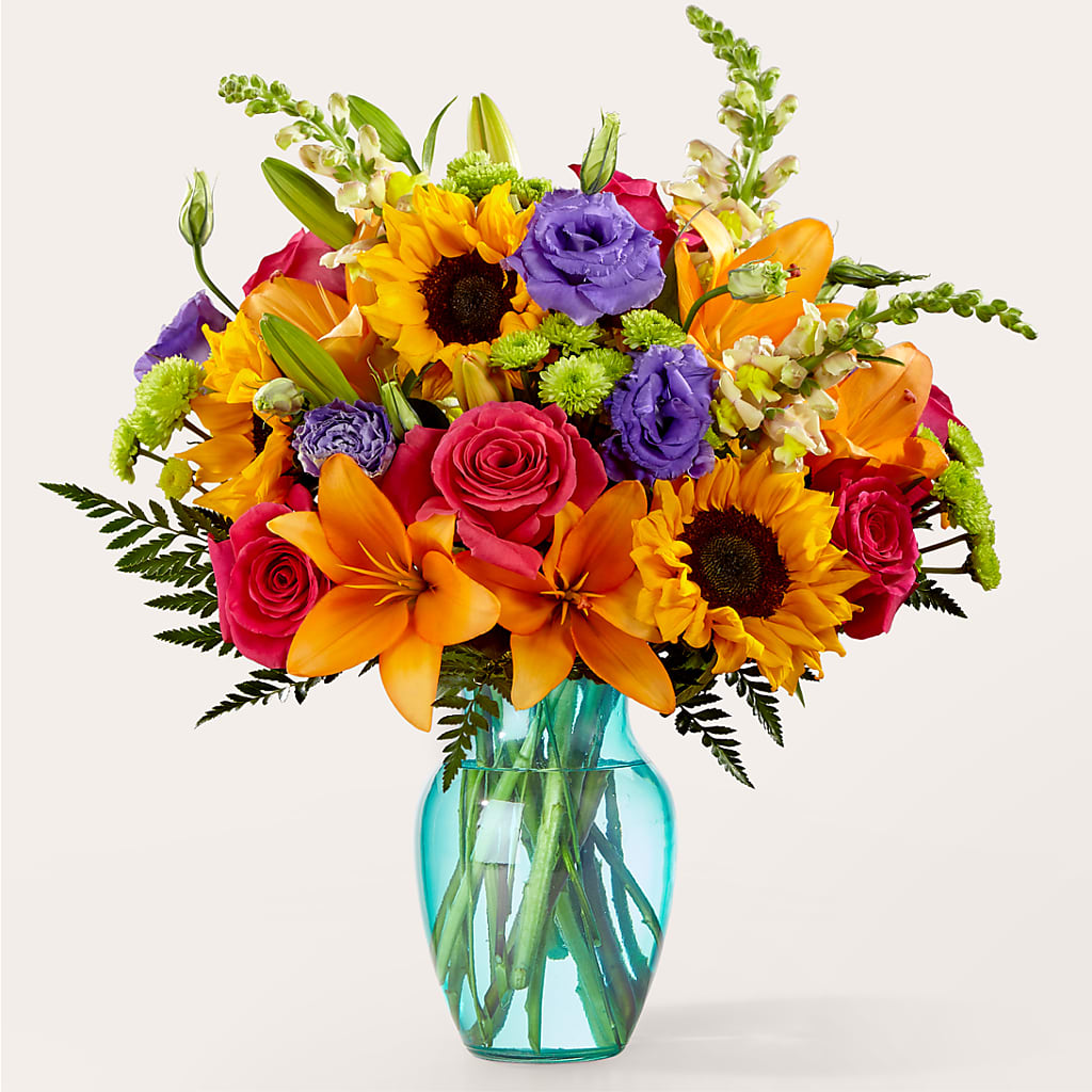 Double Rainbow Bouquet – Joya Flowers, Central Islip NY