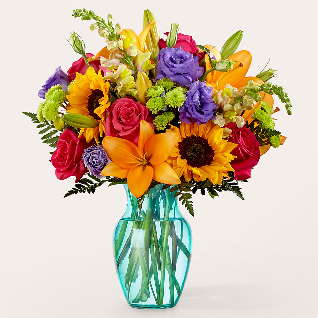 Double Rainbow Bouquet – Joya Flowers, Central Islip NY