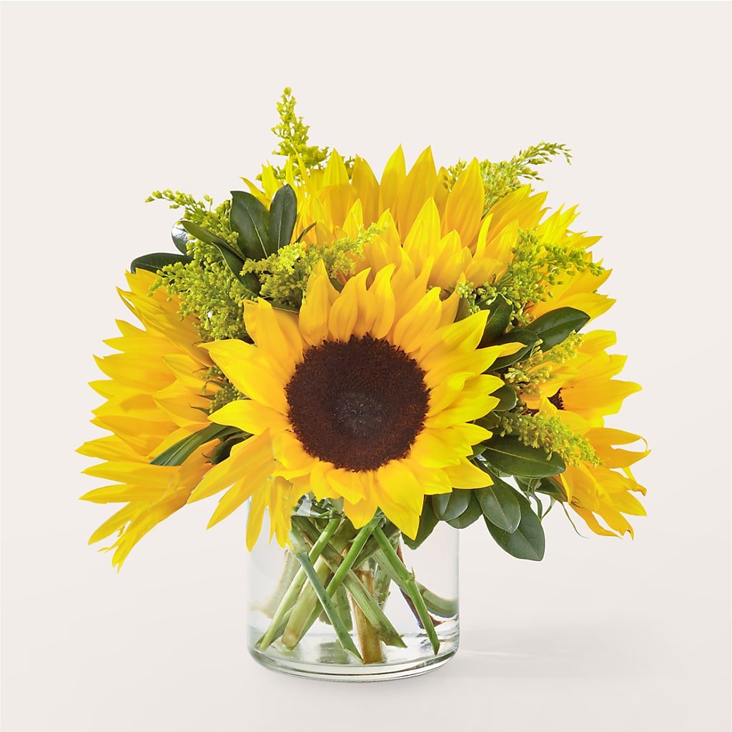 Beaming Sunflower Bouquet – Joya Flowers, Central Islip NY