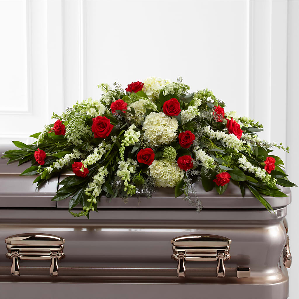Sincerity Casket Spray – Joya Flowers, Central Islip NY