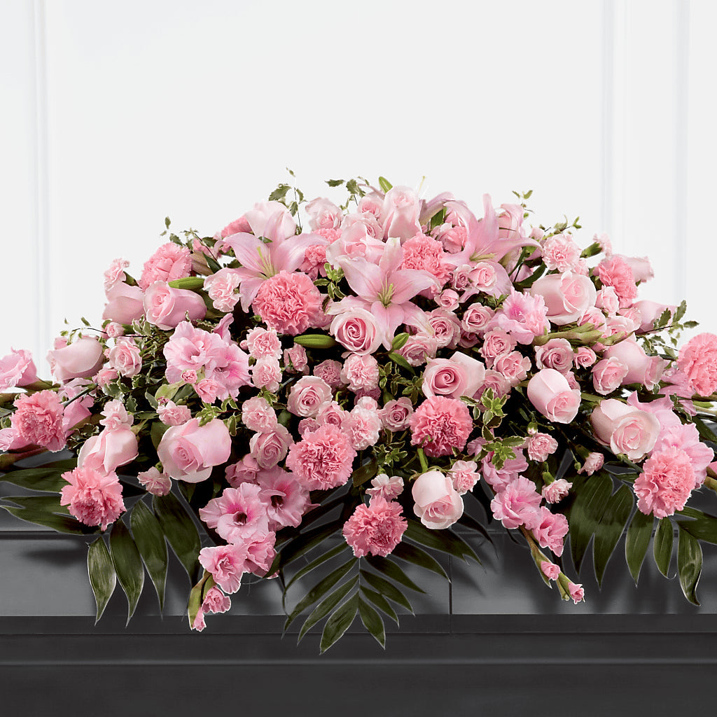 Garden of Comfort Casket Spray (Standard) – Joya Flowers, Central Islip NY