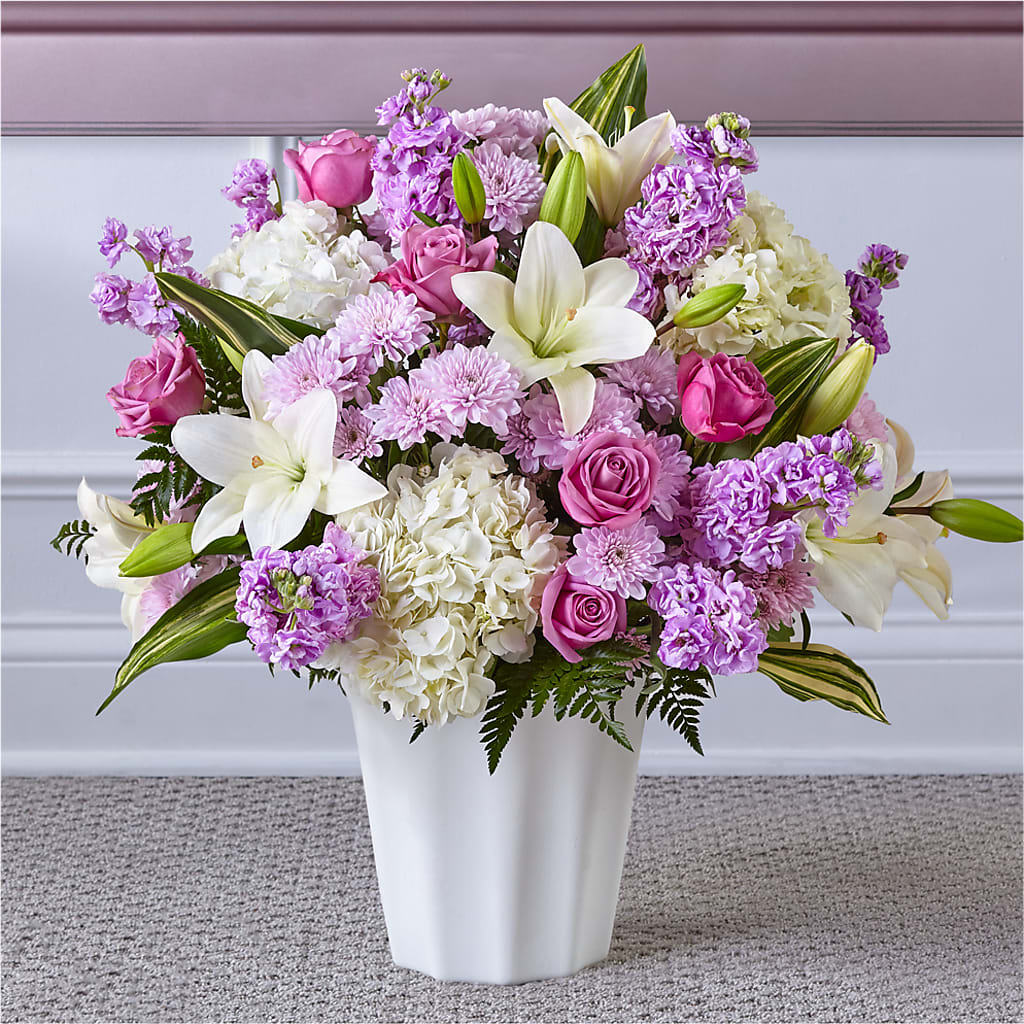 Heaven Sent Floor Basket – Joya Flowers, Central Islip NY