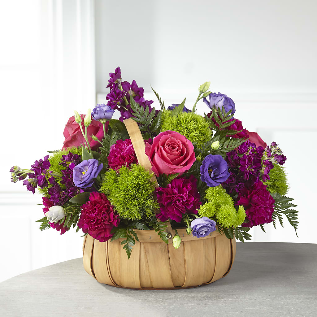 Serene Sanctuary Basket – Joya Flowers, Central Islip NY