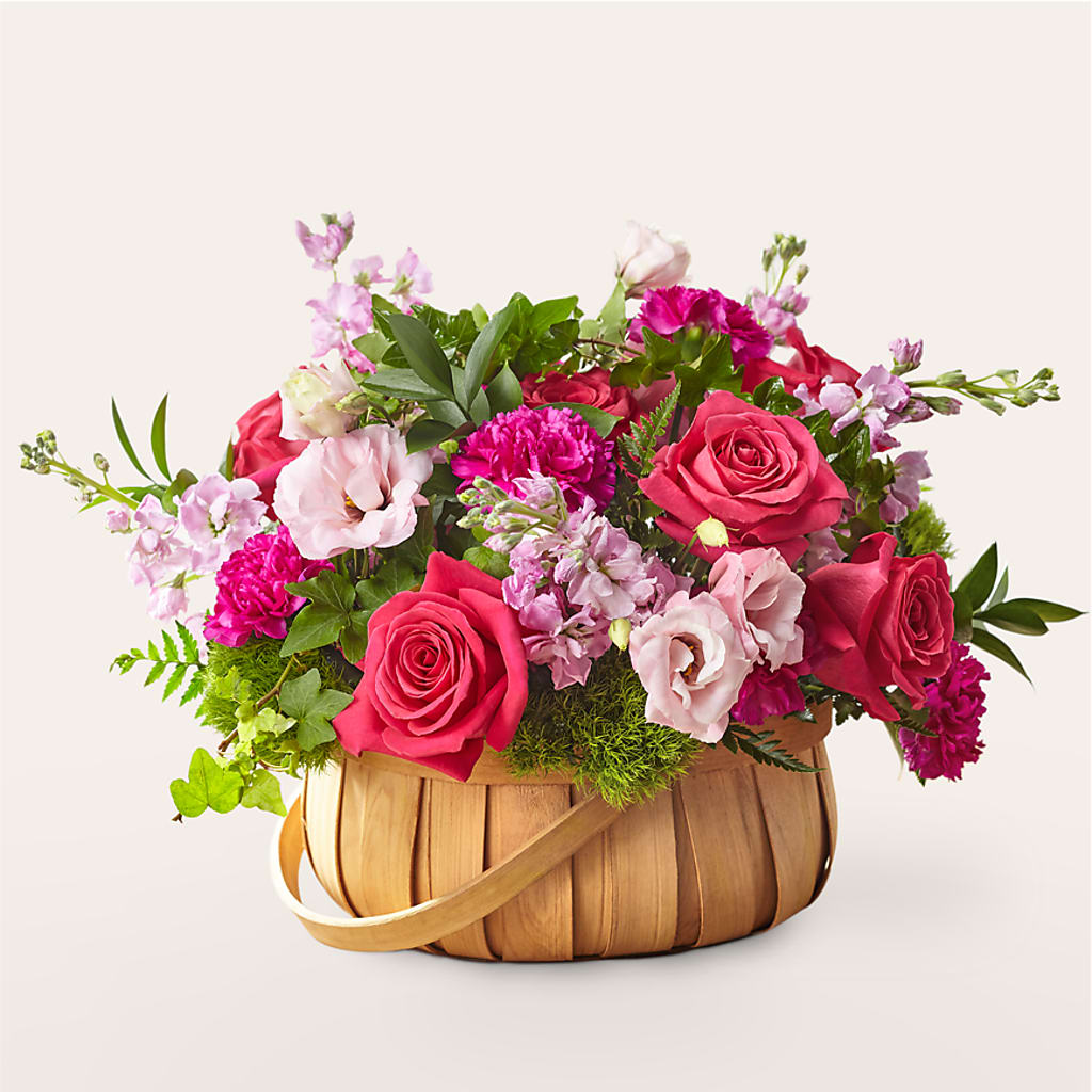 Radiance in Bloom Basket – Joya Flowers, Central Islip NY