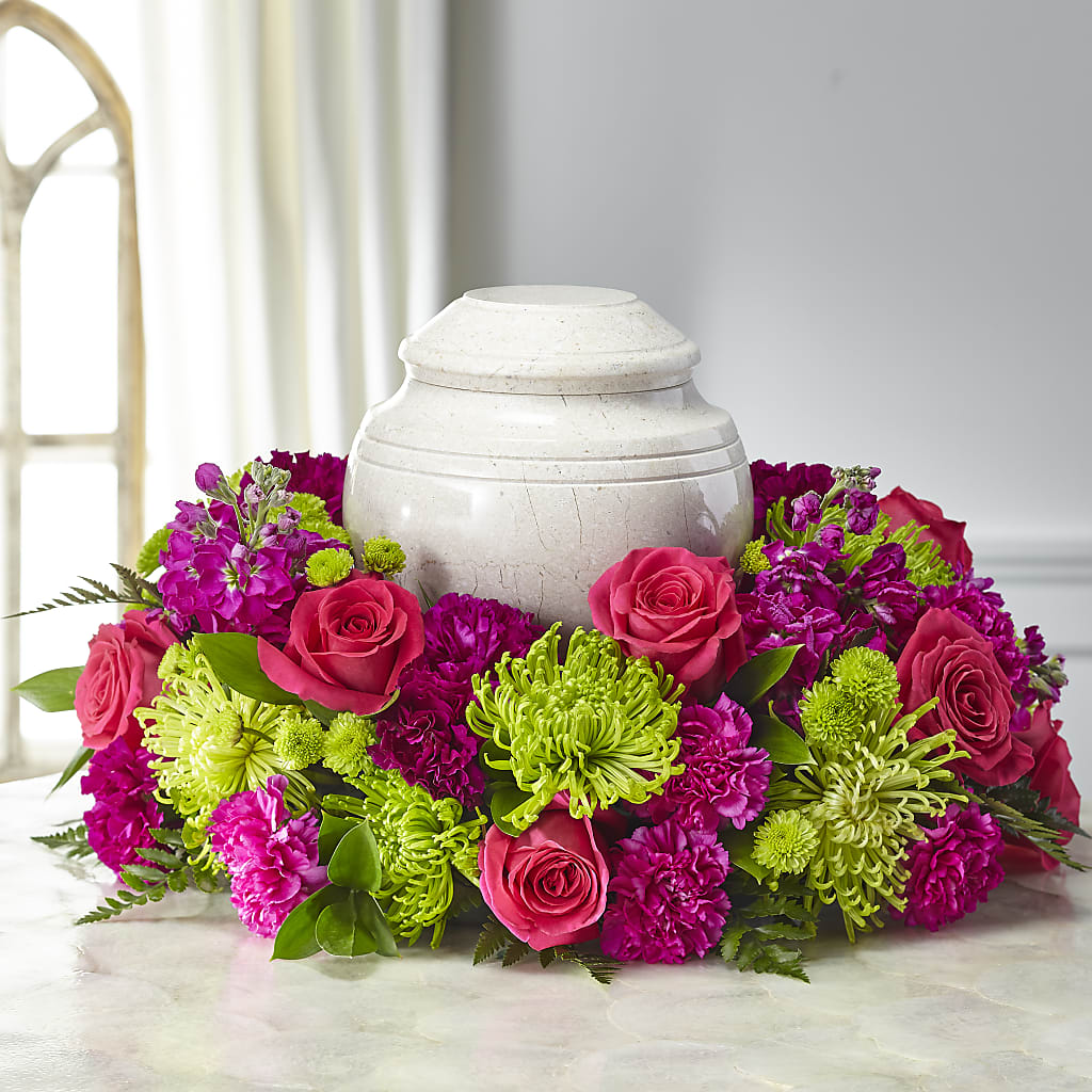 Hopeful Blessings Cremation Adornment – Joya Flowers, Central Islip NY