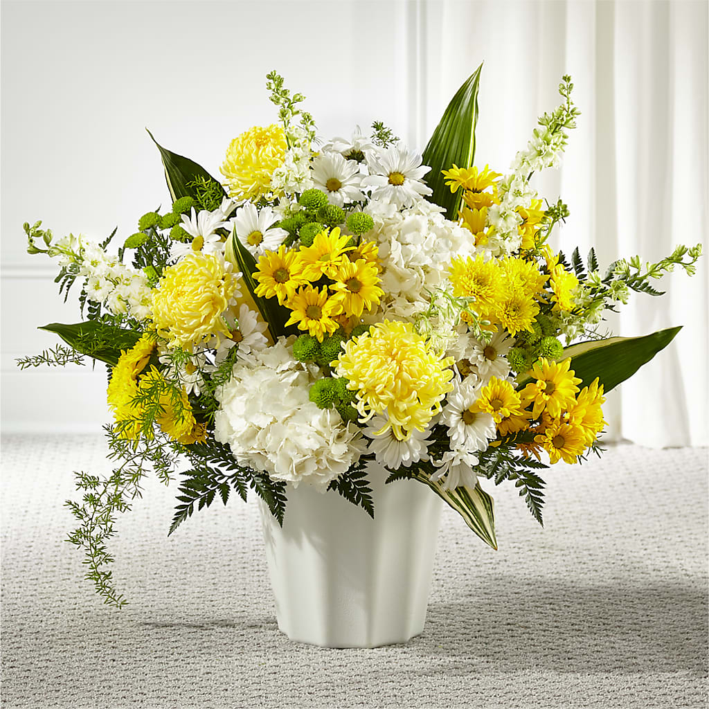 Unity & Grace Floor Basket – Joya Flowers, Central Islip NY