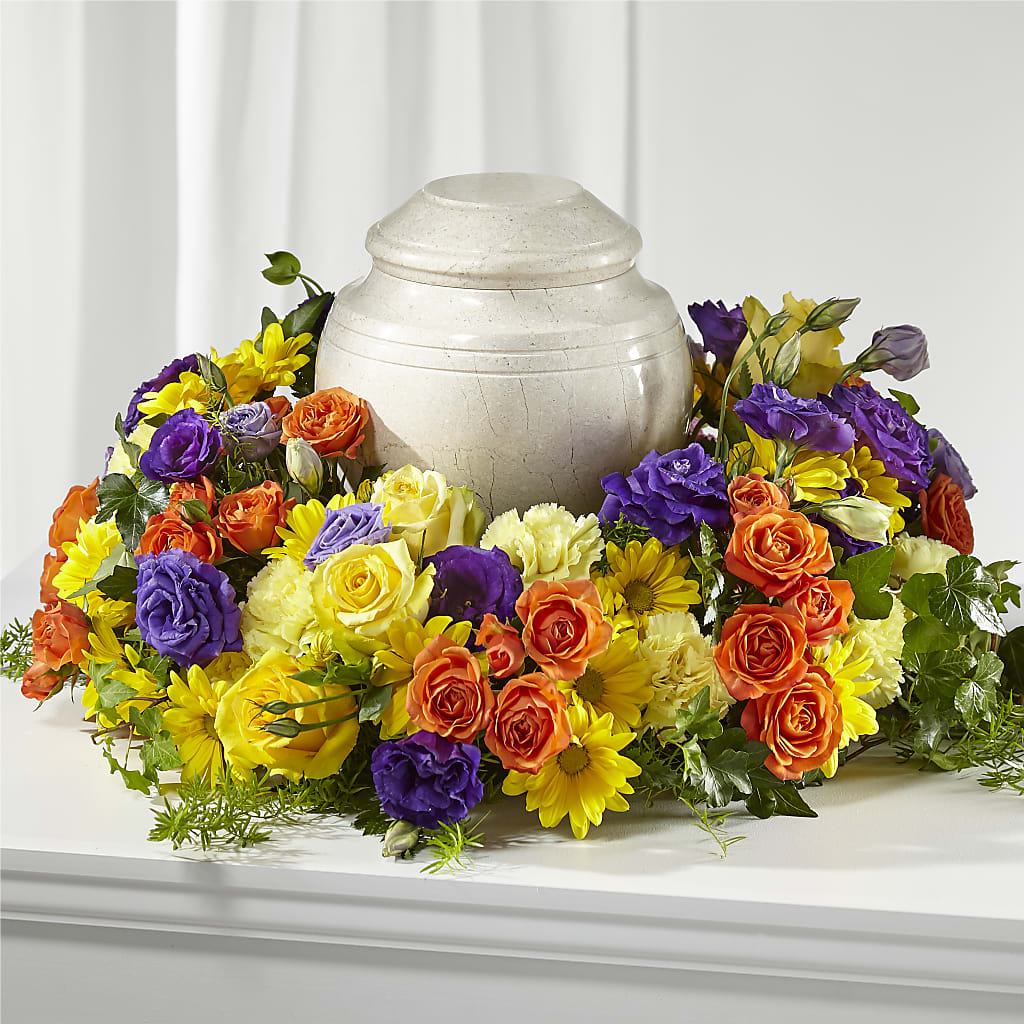 Blossoms of Remembrance Cremation Adornment – Joya Flowers, Central Islip NY