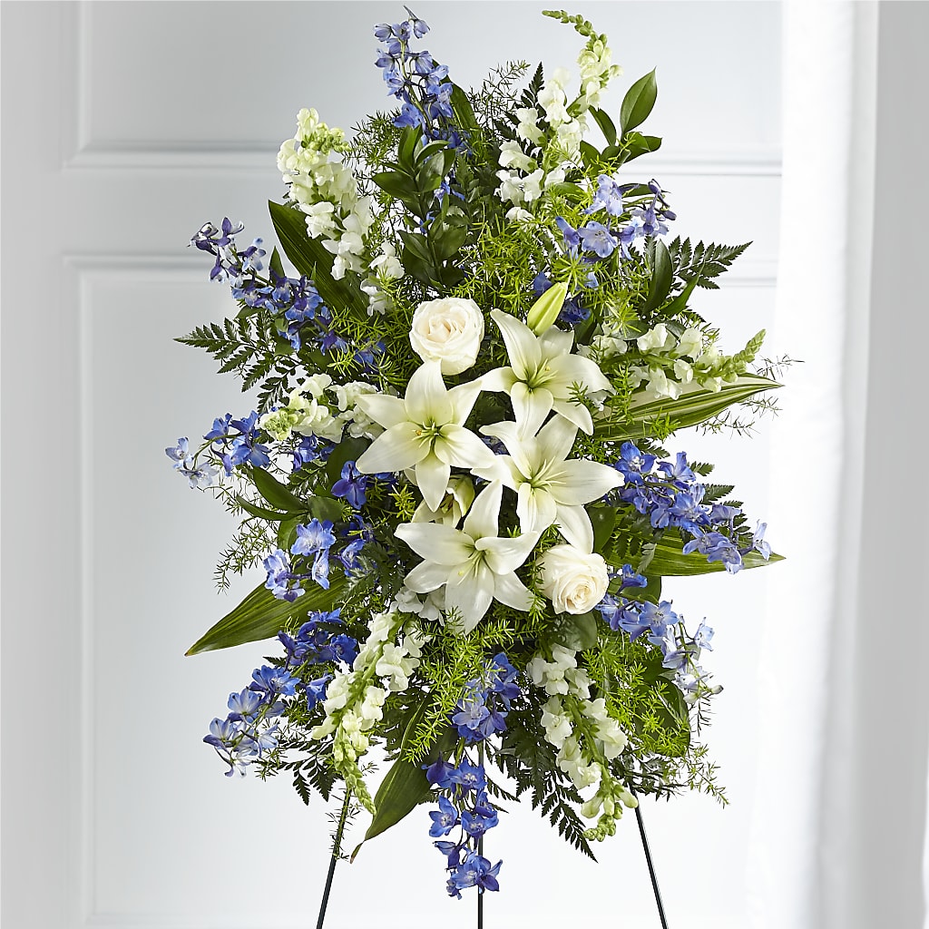 Faithful Friend Standing Spray – Joya Flowers, Central Islip NY