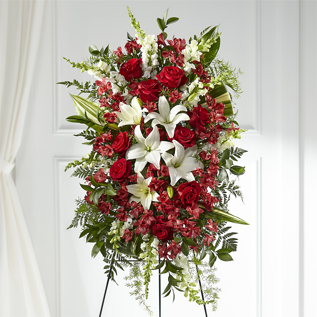 Everlasting Memory Standing Spray – Joya Flowers, Central Islip NY