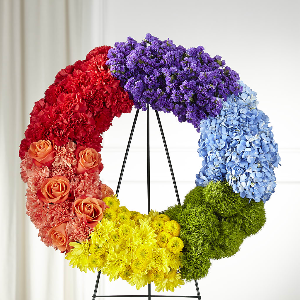 Circle of Love Wreath – Joya Flowers, Central Islip NY