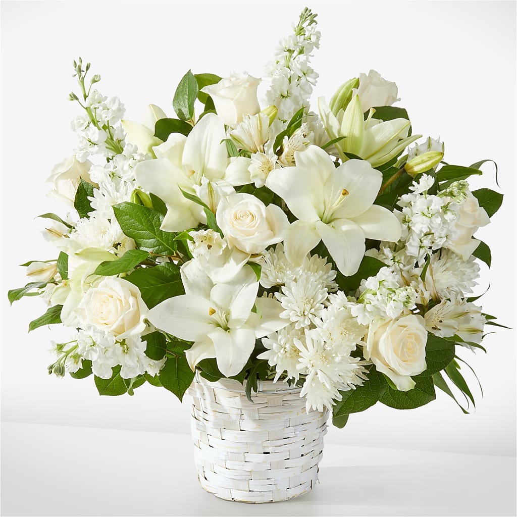 Peaceful Reflections Arrangement – Joya Flowers, Central Islip NY