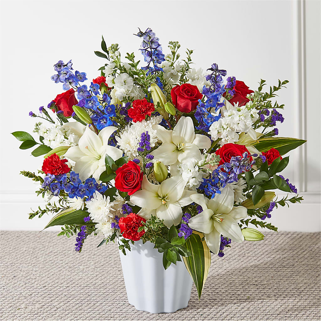Consoled Floor Basket – Joya Flowers, Central Islip NY