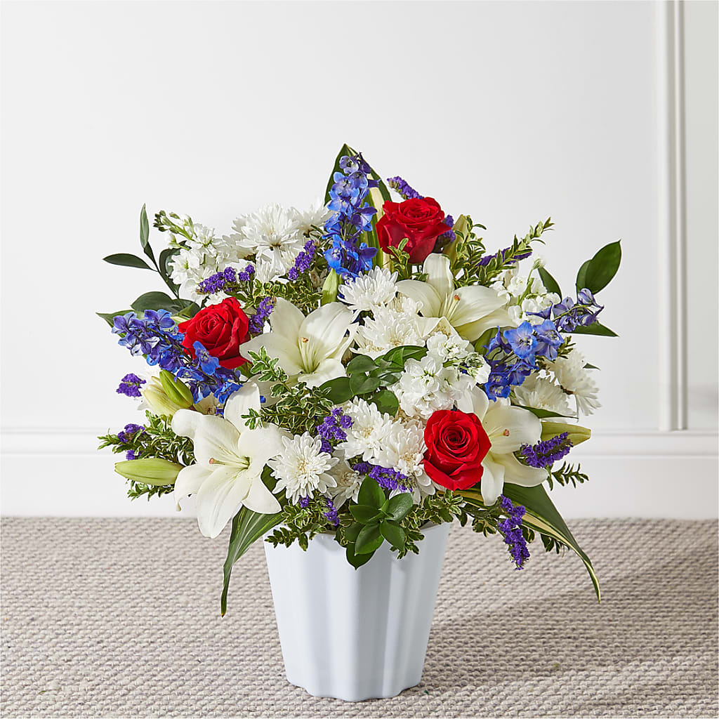 Consoled Floor Basket – Joya Flowers, Central Islip NY
