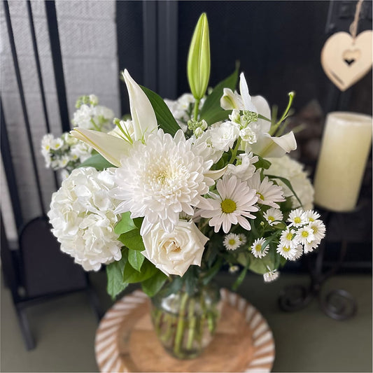 Classic Ivory – A Florist Original – Joya Flowers, Central Islip NY