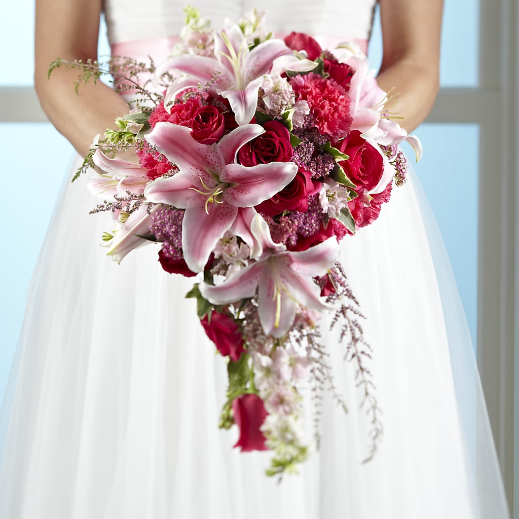 Lily & Rose Bouquet – Joya Flowers, Central Islip NY