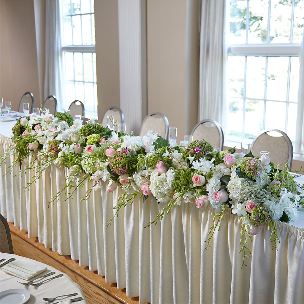 State of Joy Head Table Arrangement – Joya Flowers, Central Islip NY