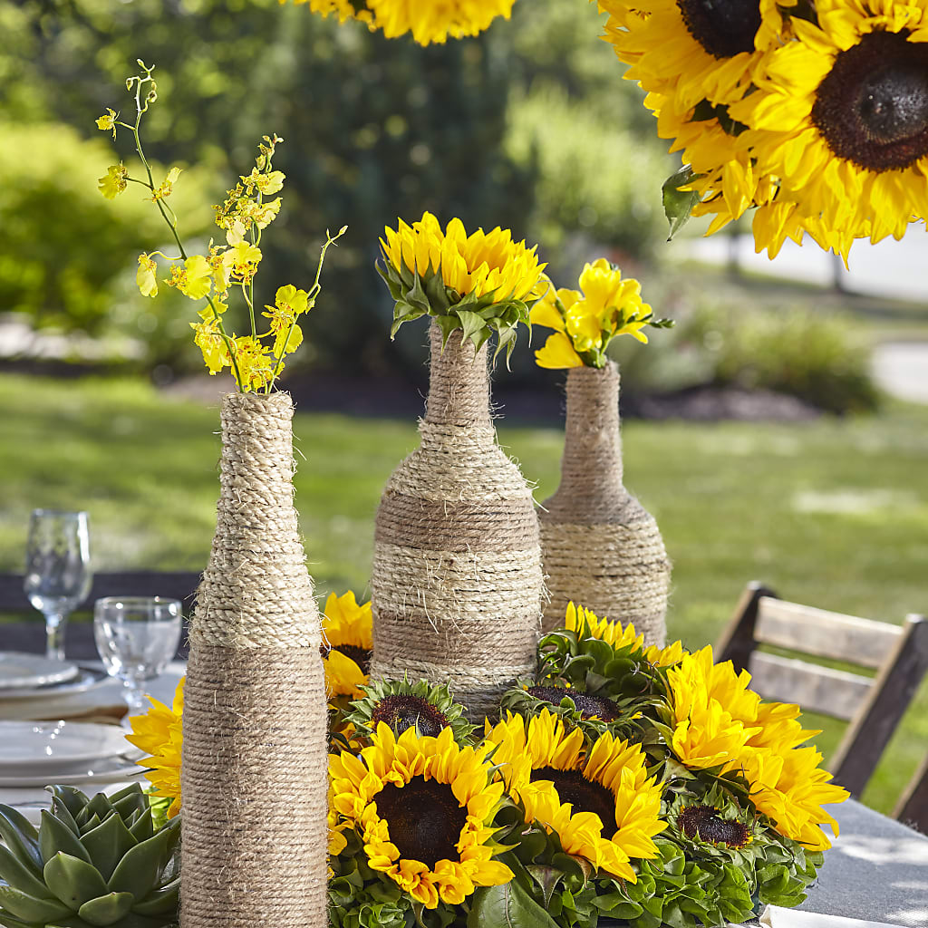 Sublime Garden Centerpiece – Joya Flowers, Central Islip NY