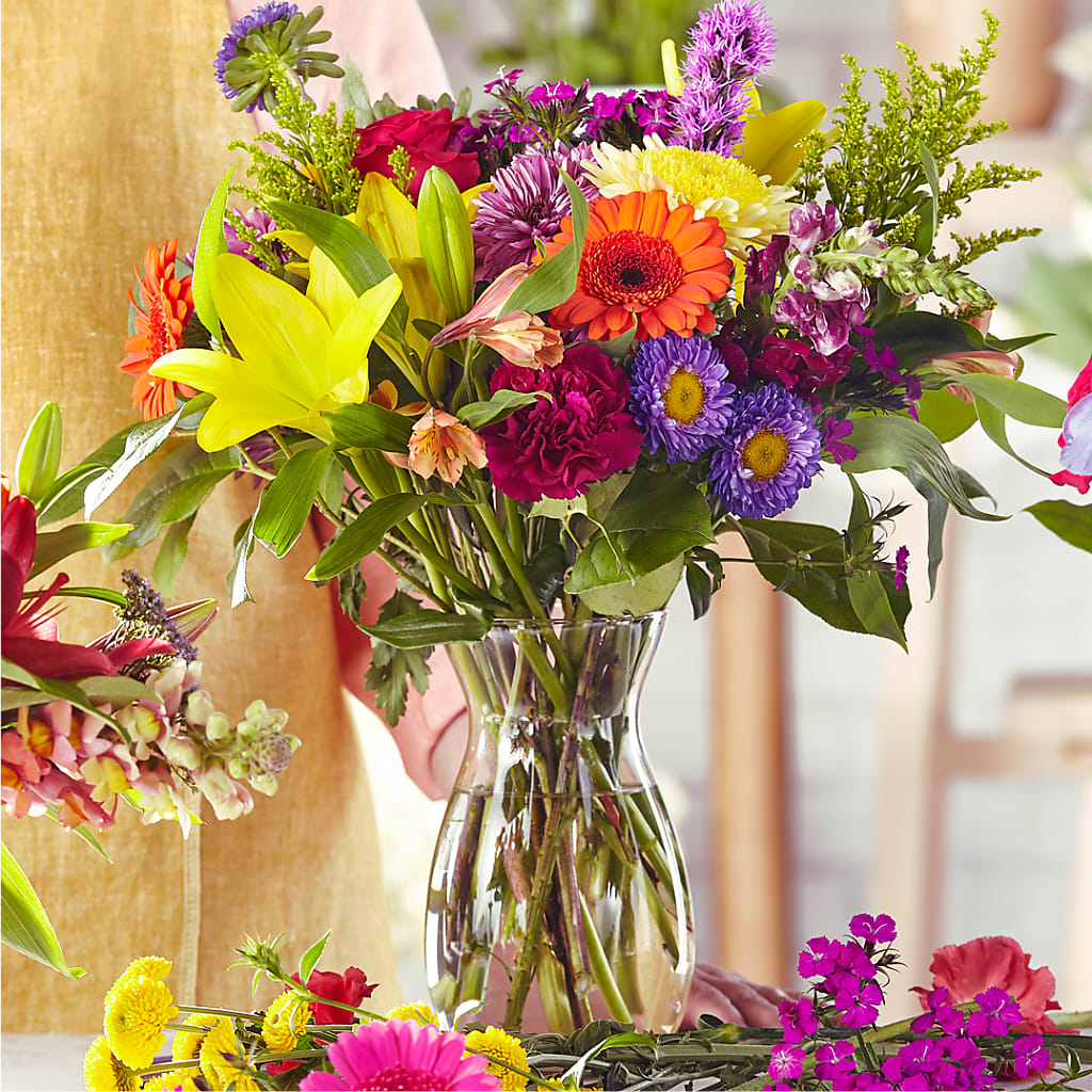 Bold & Bright – A Florist Original –  Joya Flowers, Central Islip NY