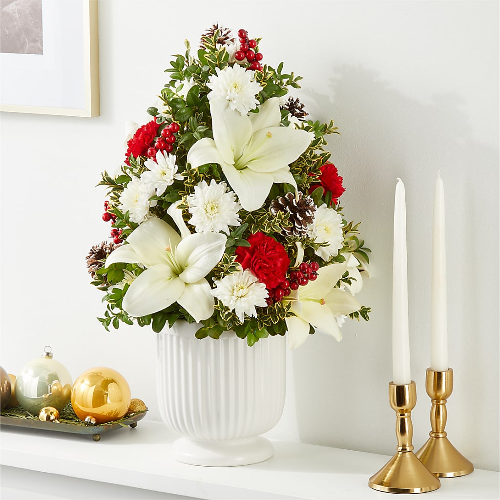 Festive Moments Tree –  Joya Flowers, Central Islip NY