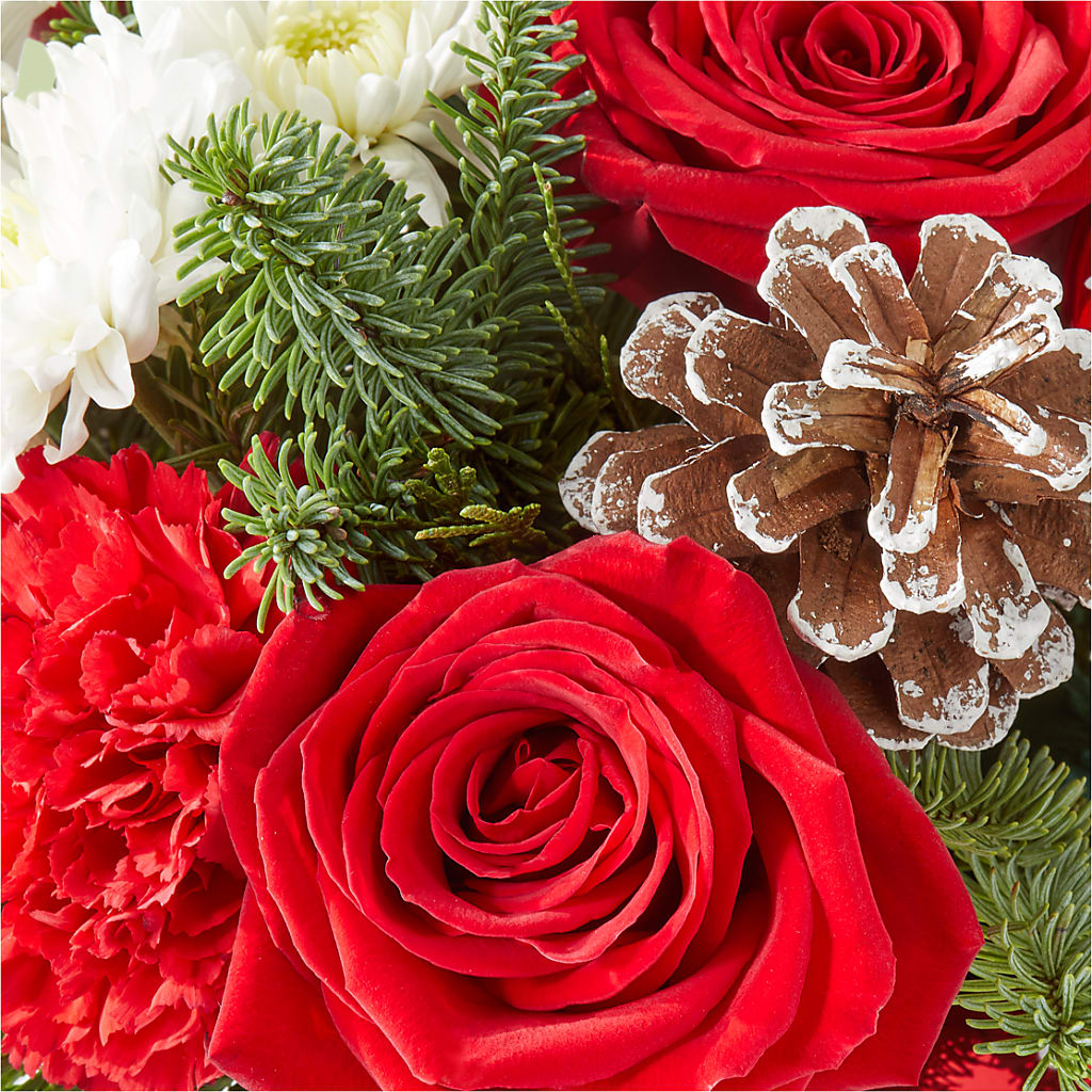 Christmas Village Ornament –  Joya Flowers, Central Islip NY