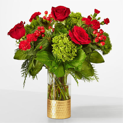 Plaid Throw Bouquet