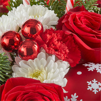 Cheer in the Air Ornament –  Joya Flowers, Central Islip NY