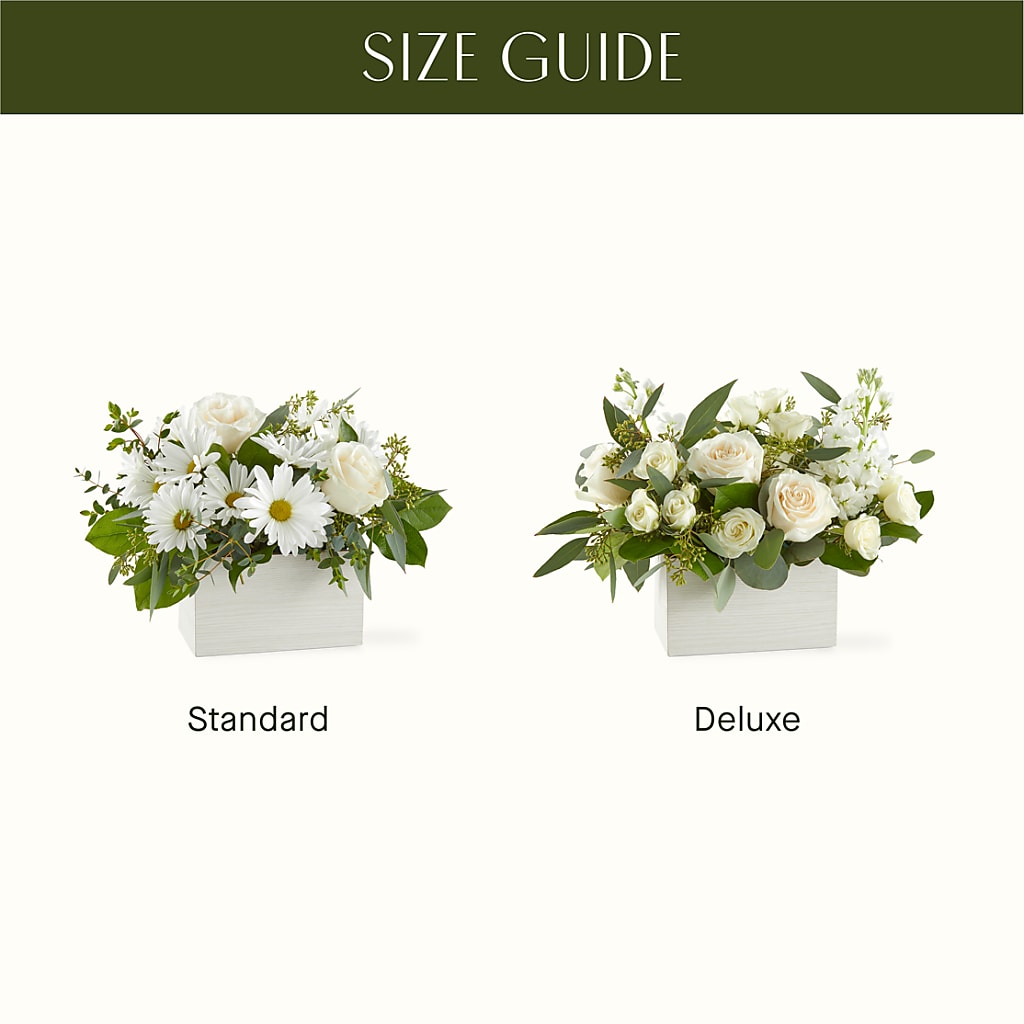 Fresh Linen Box Bouquet –  Joya Flowers, Central Islip NY