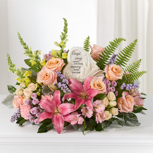Gentle Light Arrangement –  Joya Flowers, Central Islip NY