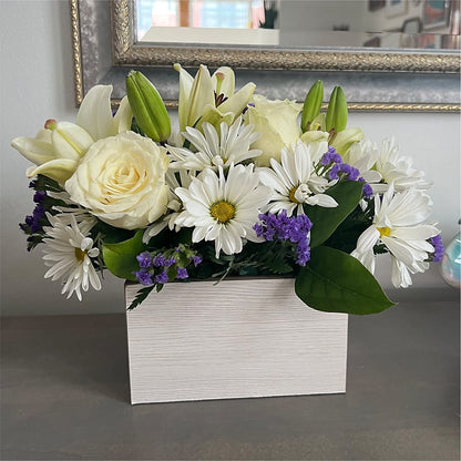 Beyond Blue Box Bouquet –  Joya Flowers, Central Islip NY