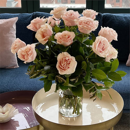 Long Stem Pink Rose Bouquet –  Joya Flowers, Central Islip NY
