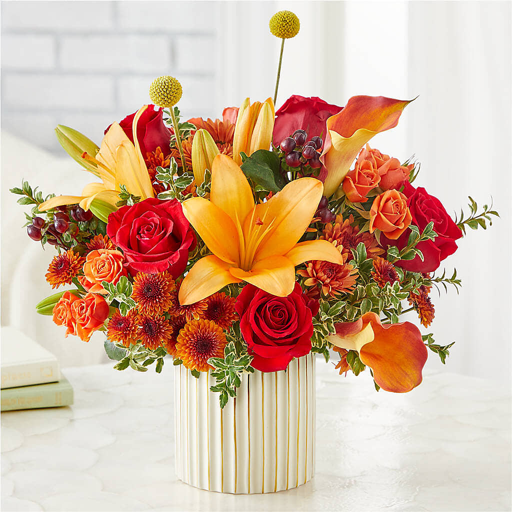 Scarlet Skies Bouquet –  Joya Flowers, Central Islip NY