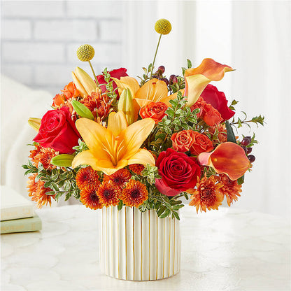 Scarlet Skies Bouquet –  Joya Flowers, Central Islip NY