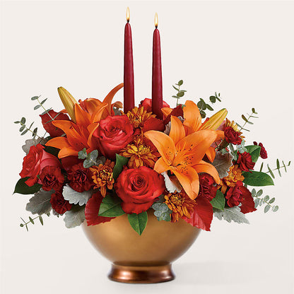 Fruits of Fall Centerpiece –  Joya Flowers, Central Islip NY