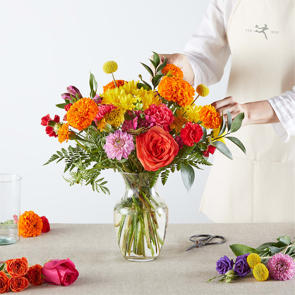 Feast of Color – A Florist Original –  Joya Flowers, Central Islip NY
