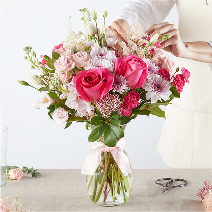 Pink Ribbon - A Florist Original –  Joya Flowers, Central Islip NY