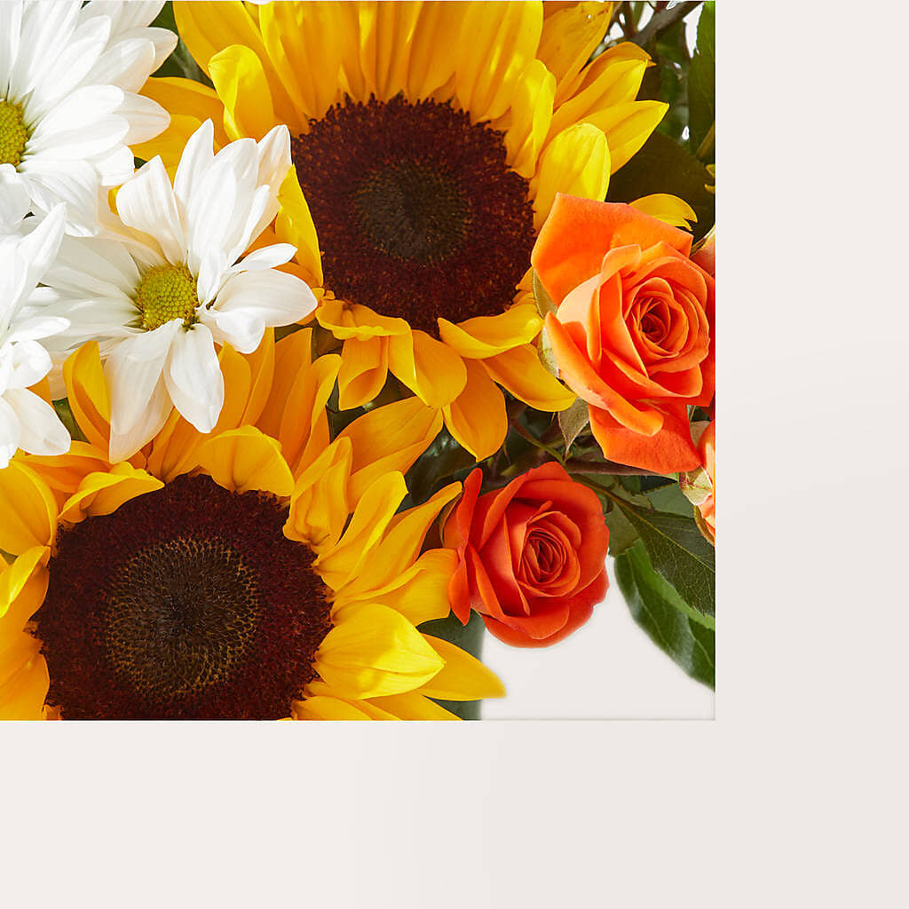 Sun-drenched Blooms Box Bouquet –  Joya Flowers, Central Islip NY