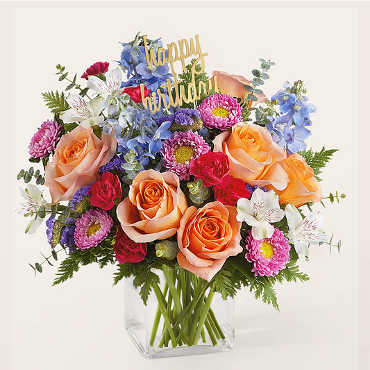 Birthday Bash Bouquet –  Joya Flowers, Central Islip NY