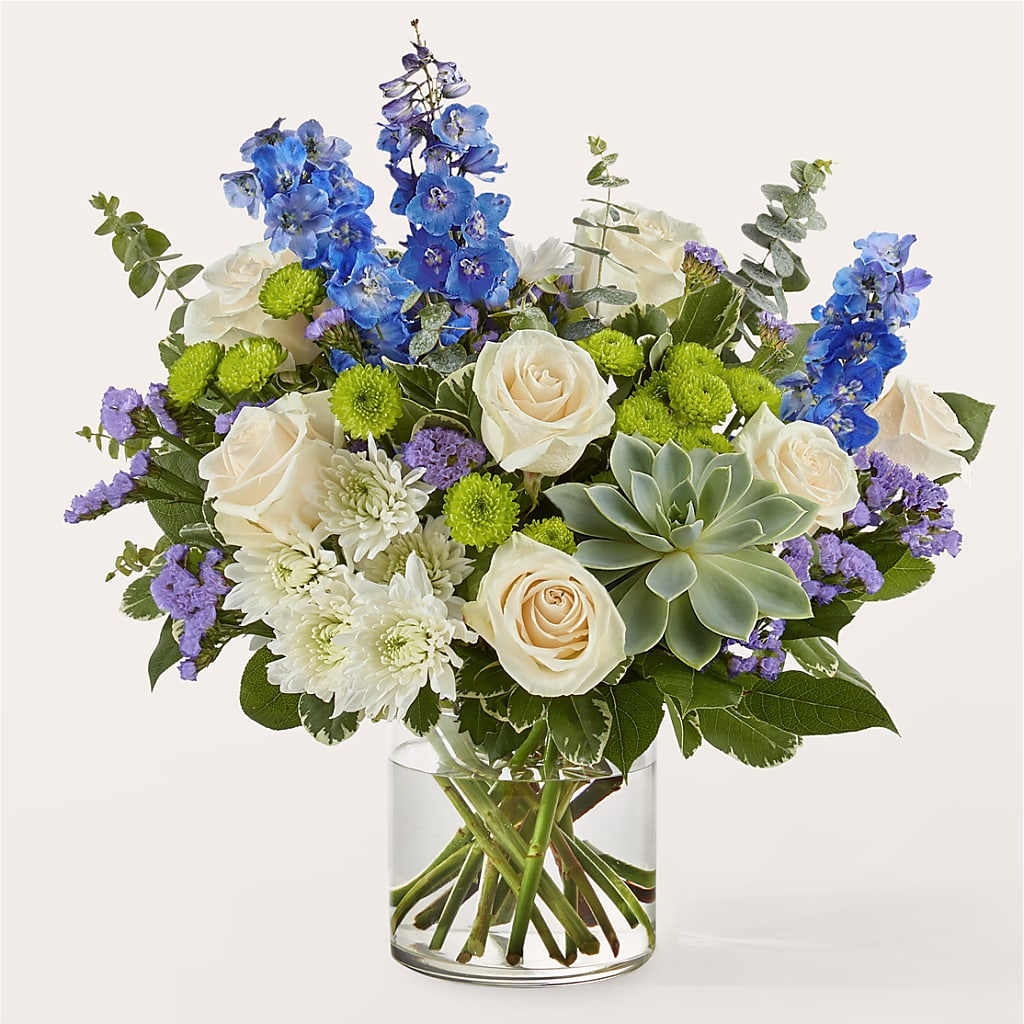 Cerulean Waves Bouquet –  Joya Flowers, Central Islip NY