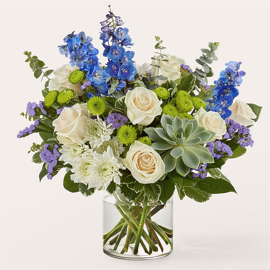 Cerulean Waves Bouquet –  Joya Flowers, Central Islip NY