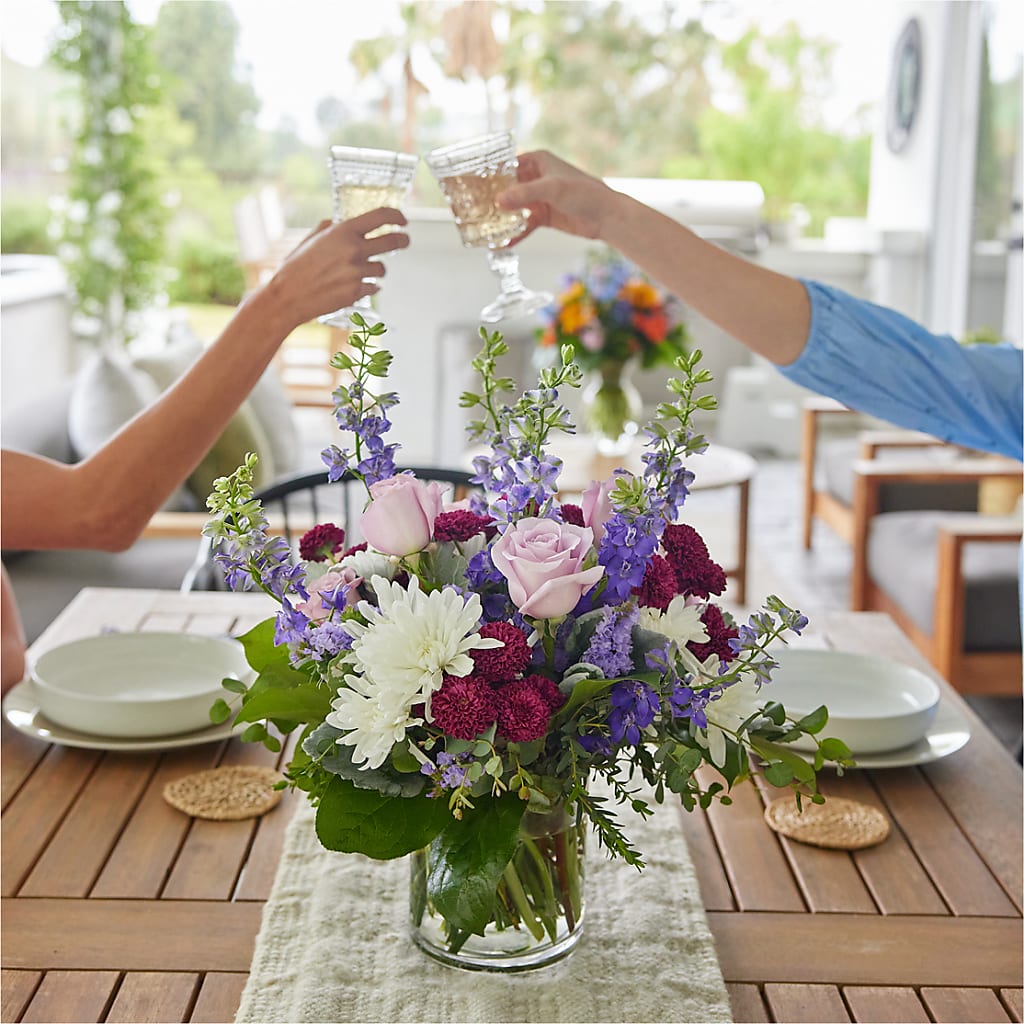 Violet Frost Bouquet –  Joya Flowers, Central Islip NY