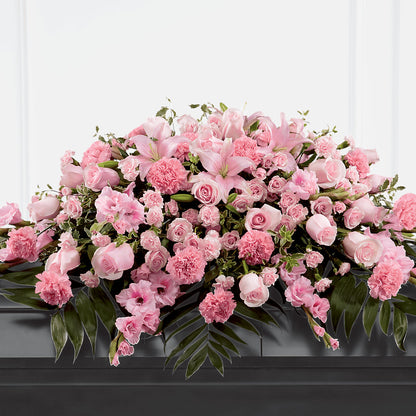 Garden of Comfort Casket Spray (Standard) –  Joya Flowers, Central Islip NY