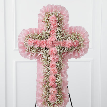 Angel's Cross Easel –  Joya Flowers, Central Islip NY