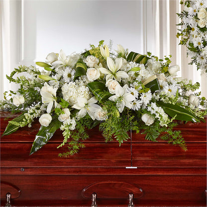 Abundance Casket Spray –  Joya Flowers, Central Islip NY