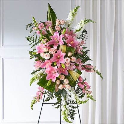 Elegant Embrace Standing Spray –  Joya Flowers, Central Islip NY
