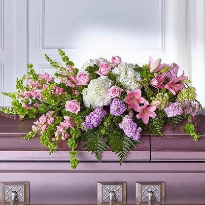 Life's Gratitude Casket Spray –  Joya Flowers, Central Islip NY