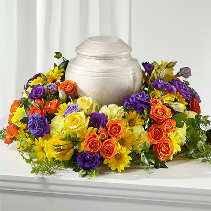 Blossoms of Remembrance Cremation Adornment –  Joya Flowers, Central Islip NY